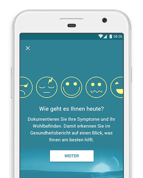 MyTherapy App für Menschen mit Depressionen