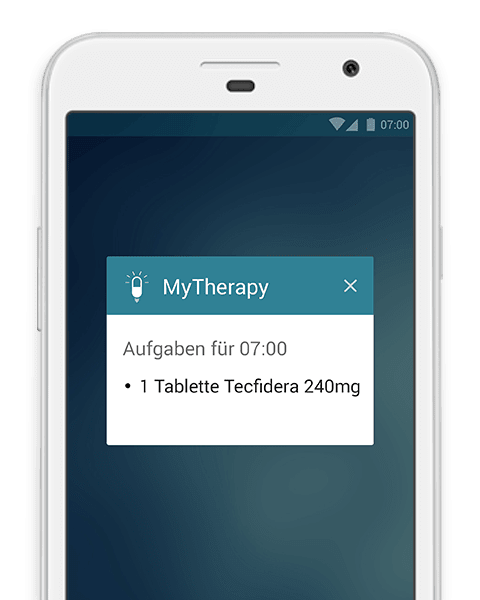 MyTherapy App für Menschen mit Multipler Sklerose