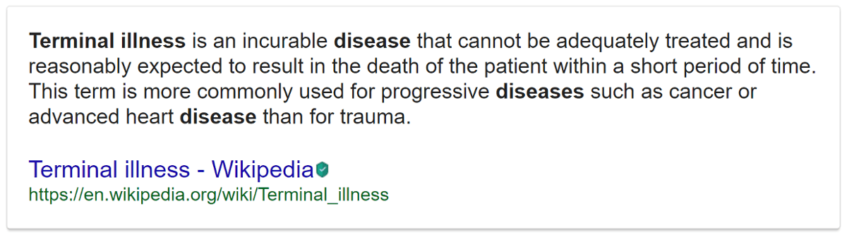 myths and facts about MS - it is not a terminal illness