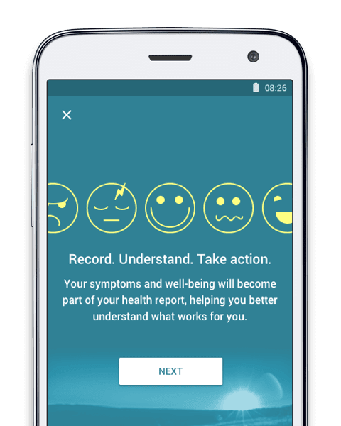 mytherapy wellbeing tracker for living with psoriasis