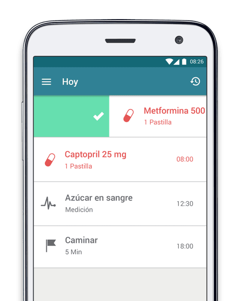 La aplicación para personas con diabetes tipo 1 o tipo 2