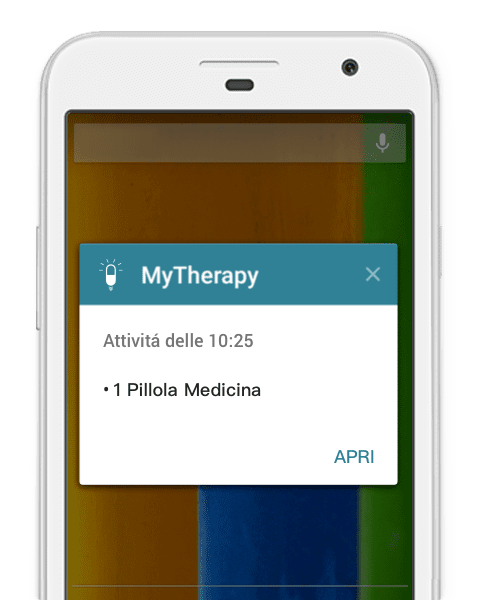 Promemoria di MyTherapy app