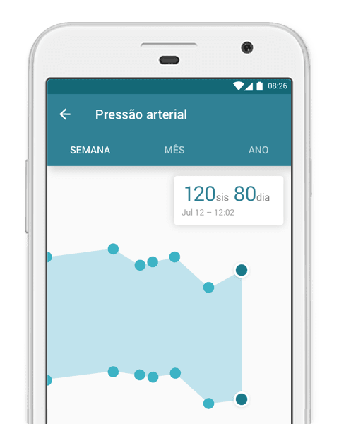 MyTherapy captura de tela de medicação, controle de saúde e registro de sintomas